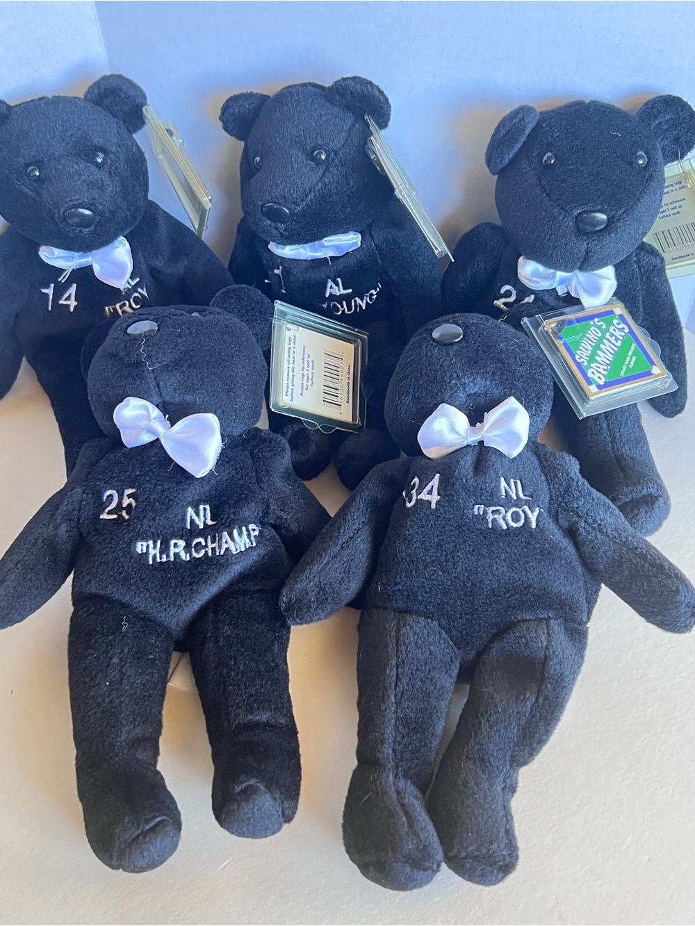 Salvinos Bammers Black bears Grieve Clemens Griffey Jr McGwire Wood